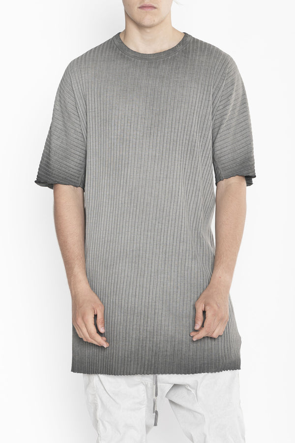 BORIS BIDJAN SABERI wide line cotton T ONE PIECE TS REGULAR FIT F0501F 5 PBBS21